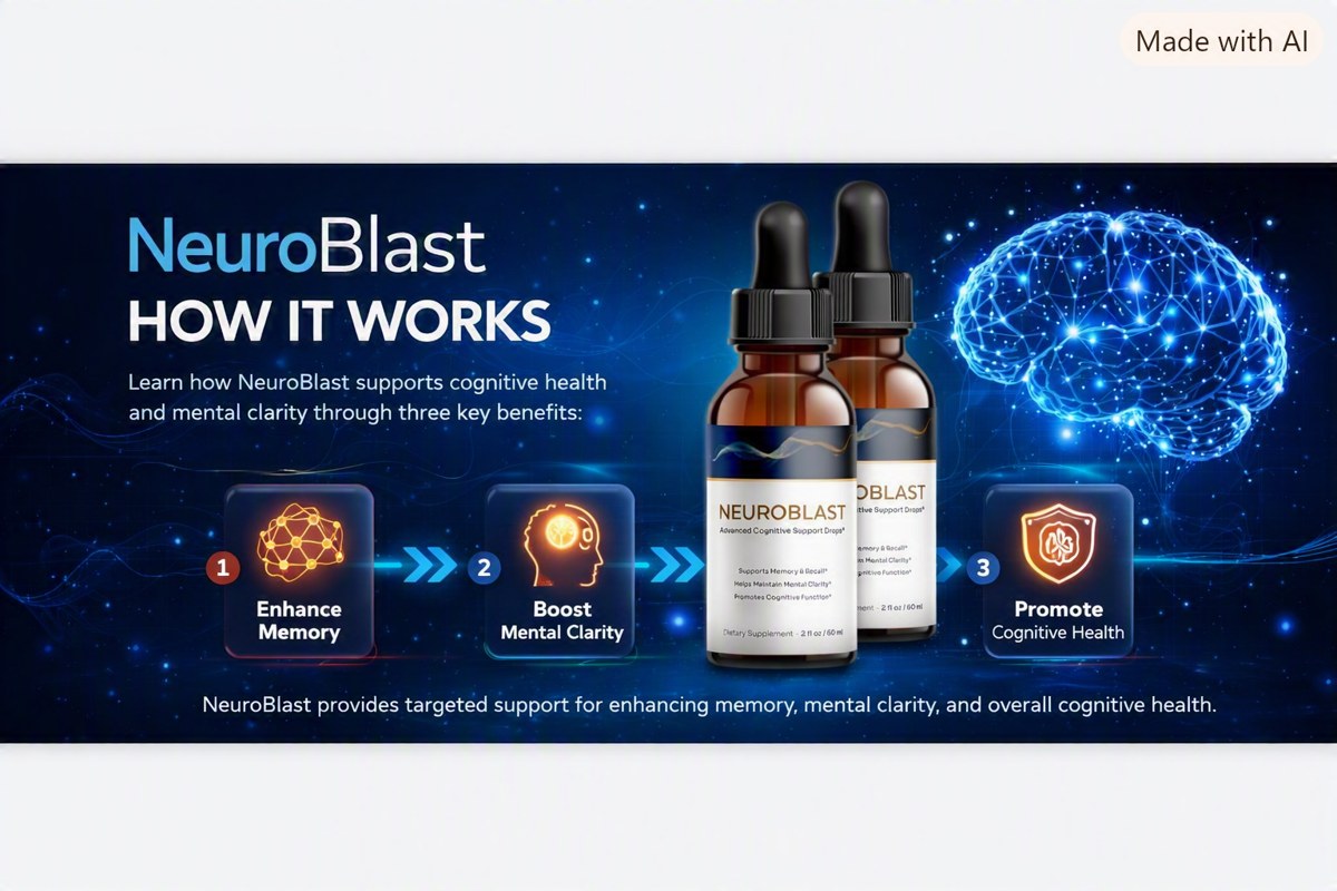 How NeuroBlast works: enhance memory, boost mental clarity, promote cognitive health